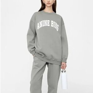 Anine Bing Tyler Sweatshirt Grey